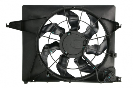 Ventilator radiator (cu carcasa) potrivit HYUNDAI SANTA FÉ II, SANTA FÉ III 2.4 07.10-12.18 [1]