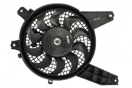 Ventilator - Ventilator radiator (cu carcasa) potrivit HYUNDAI TERRACAN 2.5D/2.9D/3.5 11.01-12.06