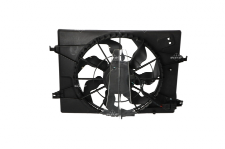 Ventilator radiator potrivit HYUNDAI TUCSON 2.0/2.0D dupa 2004 - (cu carcasa) [4]
