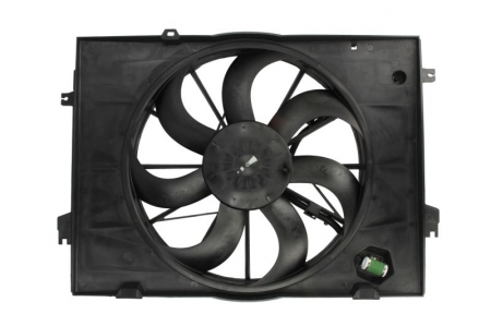 Ventilator radiator (cu carcasa) potrivit HYUNDAI TUCSON; KIA SPORTAGE II 2.0/2.0D 08.04- [1]