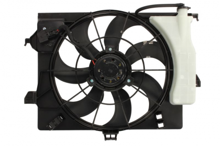 Ventilator radiator (cu carcasa) potrivit HYUNDAI VELOSTER; KIA RIO III 1.4/1.6 03.11- [1]