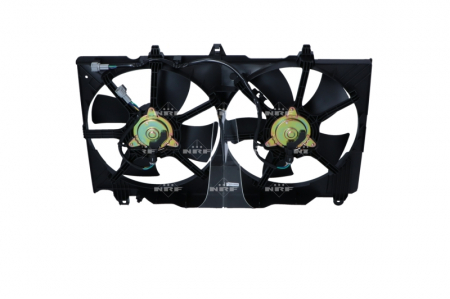 Ventilator radiator potrivit INFINITI G; NISSAN 350Z 3.5 dupa 2002 - (cu carcasa) [4]