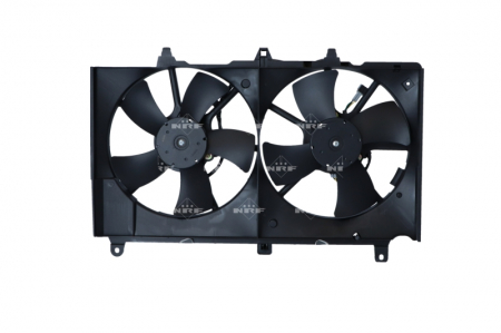 Ventilator radiator potrivit INFINITI G; NISSAN 350Z 3.5 dupa 2002 - (cu carcasa) [2]