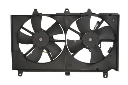 Ventilator - Ventilator radiator (cu carcasa) potrivit INFINITI G; NISSAN 350Z 3.5 09.02-
