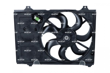Ventilator radiator (cu carcasa) potrivit KIA RIO II 1.5D 03.05-12.11 [2]
