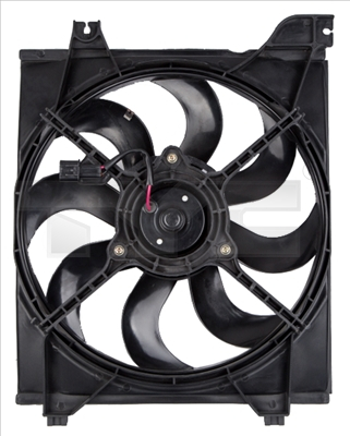 Ventilator radiator (cu carcasa) potrivit KIA RIO III 1.4 09.11-12.17 [1]