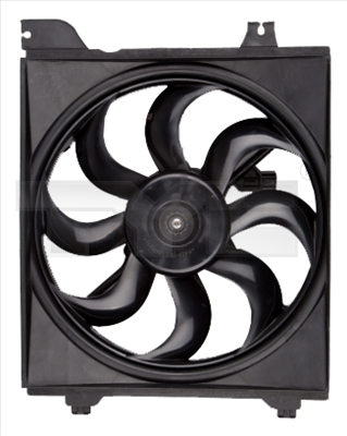 Ventilator radiator (cu carcasa) potrivit KIA RIO III 1.4 09.11-12.17 [0]