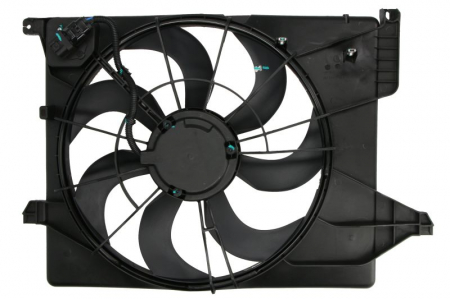 Ventilator radiator (cu carcasa) potrivit KIA SORENTO II, SORENTO II/SUV 2.4/2.4LPG 06.09-12.15 [1]