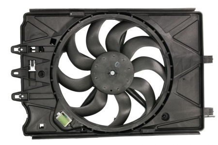 Ventilator radiator (cu carcasa) potrivit LANCIA YPSILON 0.9-1.3D 05.11- [0]