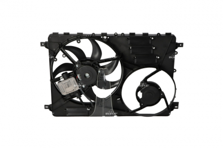 Ventilator radiator potrivit LAND ROVER DISCOVERY SPORT RANGE ROVER EVOQUE 2.0/2.2D dupa 2011 - (cu carcasa) [2]