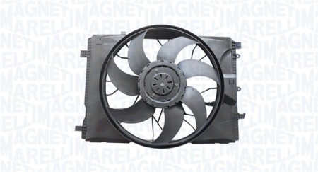 Ventilator - Ventilator radiator (cu carcasa) potrivit MERCEDES A (W176), B SPORTS TOURER (W246, W242), C (C204), C T-MODEL (S204), C (W204), CLA (C117), CLA SHOOTING BRAKE (X117) 1.6-Electric 01.07-