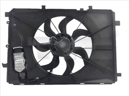 Ventilator radiator (cu carcasa) potrivit MERCEDES A (W176), B SPORTS TOURER (W246, W242), CLA (C117), CLA SHOOTING BRAKE (X117), GLA (X156), SLK (R172) 1.5D-2.0 02.11- [0]