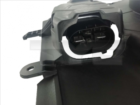 Ventilator radiator (cu carcasa) potrivit MERCEDES A (W176), B SPORTS TOURER (W246, W242), CLA (C117), CLA SHOOTING BRAKE (X117), GLA (X156), SLK (R172) 1.5D-2.0 02.11- [2]