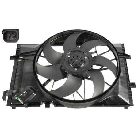 Ventilator - Ventilator radiator (cu carcasa) potrivit MERCEDES C (CL203), C T-MODEL (S203), C (W203), CLC (CL203), CLK (A209), CLK (C209), SLK (R171) 1.8-5.5 05.00-06.11