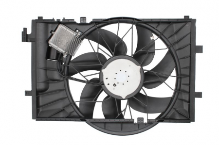 Ventilator radiator potrivit MERCEDES C (CL203), C T-MODEL (S203), C (W203), CLK (A209), CLK (C209) 1.8-5.4 2000-2010 - (cu carcasa) [1]