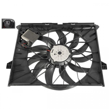 Piese Auto - Ventilator radiator (cu carcasa) potrivit MERCEDES GL (X164), M (W164), R (W251, V251) 3.0D/4.7/5.5 07.05-12.12