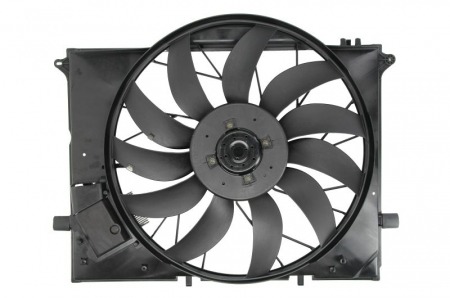 Ventilator - Ventilator radiator (cu carcasa) potrivit MERCEDES S (C215), S (W220), SL (R129), SL (R230) 2.8-6.2 10.98-01.12