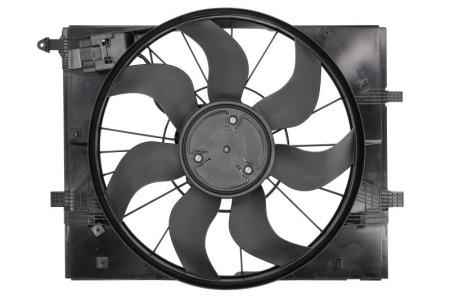 Ventilator - Ventilator radiator (cu carcasa) potrivit MERCEDES S (W222, V222, X222) 3.0/4.0/4.7 03.14-07.20