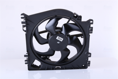 Ventilator radiator (cu carcasa) potrivit NISSAN MICRA C+C III, MICRA III, NOTE; RENAULT CLIO III, CLIO III/HATCHBACK, MODUS, TWINGO II, WIND 1.2-1.6 01.03- [2]