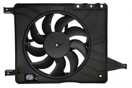 Ventilator radiator (cu carcasa) potrivit NISSAN QASHQAI I 1.5D-2.0D 11.06-12.13 [0]