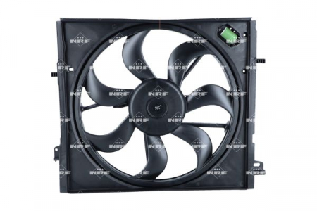 Ventilator radiator (cu carcasa) potrivit NISSAN QASHQAI II; RENAULT KADJAR 1.3-1.6D 11.13- [2]