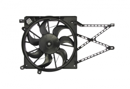 Piese Auto - Ventilator radiator (cu carcasa) potrivit OPEL ASTRA G, ASTRA G CLASSIC, ASTRA G/KOMBI, ASTRA H, ZAFIRA A, ZAFIRA B 1.2-2.2 02.98-04.15