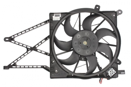 Ventilator - Ventilator radiator potrivit OPEL ASTRA G, ASTRA G CLASSIC, ASTRA H, ZAFIRA A, ZAFIRA B 1.2-2.2D 1998-2015 - (cu carcasa)