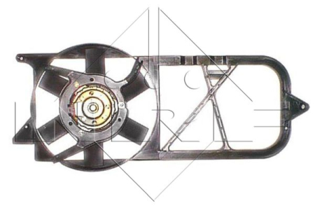 Ventilator radiator (cu carcasa) potrivit OPEL CORSA B 1.0/1.2 11.96-09.00 [1]