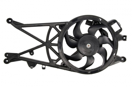 Piese Auto - Ventilator radiator (cu carcasa) potrivit OPEL MERIVA A 1.3D/1.7D 09.03-05.10