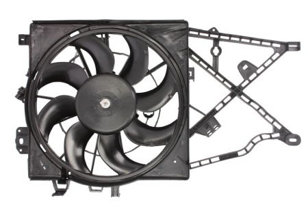 Ventilator - Ventilator radiator potrivit OPEL VECTRA B 1.6-2.6 1995-2003 (cu carcasa)