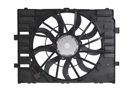 Ventilator radiator (cu carcasa) potrivit PORSCHE CAYENNE 3.0D-4.8 06.10- [1]