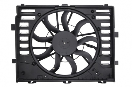 Ventilator radiator (cu carcasa) potrivit PORSCHE CAYENNE 3.0D-4.8 06.10- [0]