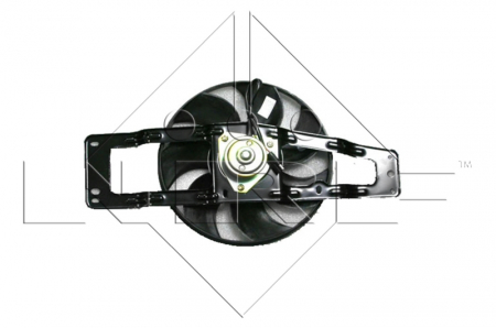 Ventilator radiator potrivit RENAULT TWINGO I 1.2 2004-2007 - (cu carcasa) [1]