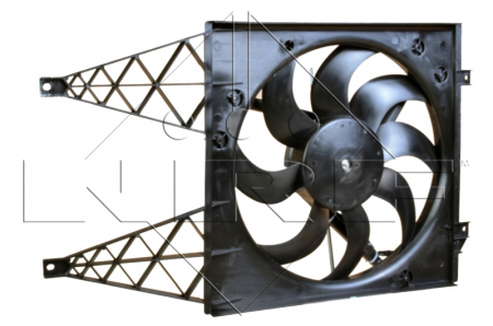 Ventilator radiator (cu carcasa) potrivit SEAT CORDOBA, IBIZA III, IBIZA IV, IBIZA IV SC, IBIZA IV ST, TOLEDO IV; SKODA FABIA I, FABIA I PRAKTIK, FABIA II, FABIA III, RAPID 1.0-2.0D 10.99- [0]