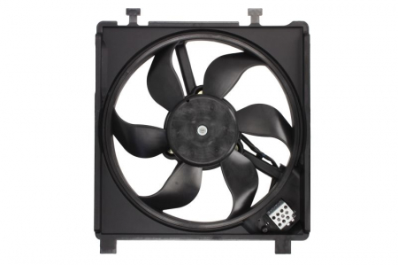 Ventilator - Ventilator radiator potrivit SEAT MII; SKODA CITIGO; VW LOAD UP, UP! 1.0/1.0CNG dupa 2011 - (cu carcasa)