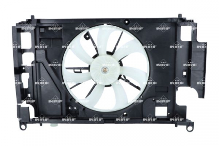Ventilator radiator potrivit TOYOTA PRIUS PLUS 1.8H dupa 2011 (cu carcasa) [2]