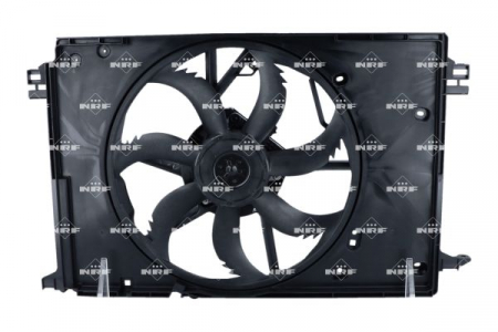 Ventilator radiator potrivit TOYOTA RAV 4 V 2.5H dupa 2018 (cu carcasa) [2]