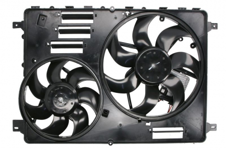 Ventilator radiator (cu carcasa) potrivit VOLVO S60 II, S80 II, V60 I, V60 II, V70 II, V70 III, V70 III/KOMBI, XC60 I, XC60 II, XC70 II 2.0-4.4 05.05-12.21 [0]