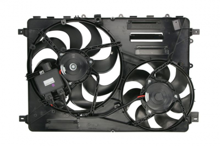 Ventilator radiator (cu carcasa) potrivit VOLVO S60 II, S80 II, V60 I, V60 II, V70 II, V70 III, V70 III/KOMBI, XC60 I, XC60 II, XC70 II 2.0-4.4 05.05-12.21 [1]