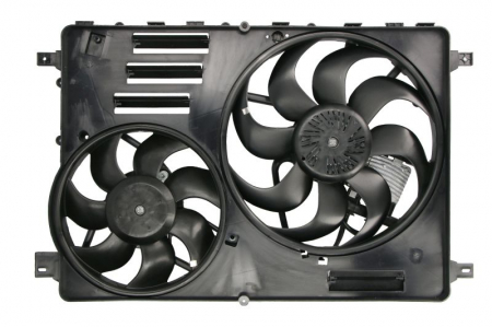 Ventilator radiator (cu carcasa) potrivit VOLVO S60 II, S80 II, V60 I, V60 II, V70 II, V70 III, V70 III/KOMBI, XC60 I, XC60 II, XC70 II 2.0-4.4 05.05-12.21 [0]