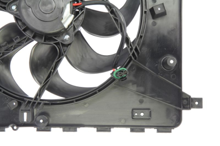 Ventilator radiator (cu carcasa) potrivit VOLVO S60 II, S80 II, V60 I, V70 III, XC60 I, XC70 II; FORD GALAXY II, GALAXY MK II, KUGA I, MONDEO IV, S-MAX 1.6-3.2ALK 2006-2018 [1]