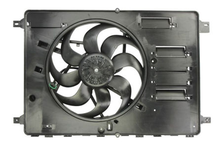 Ventilator radiator (cu carcasa) potrivit VOLVO S60 II, S80 II, V60 I, V70 III, XC60 I, XC70 II; FORD GALAXY II, GALAXY MK II, KUGA I, MONDEO IV, S-MAX 1.6-3.2ALK 2006-2018 [0]
