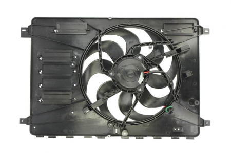 Ventilator radiator (cu carcasa) potrivit VOLVO V70 III, XC60 I; FORD GALAXY II, KUGA I, MONDEO IV, S-MAX 2.0-2.5 05.06-02.17 [1]