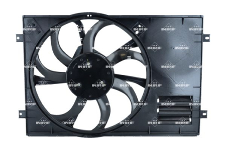 Ventilator radiator potrivit VW TIGUAN 1.4 2007-2018 (cu carcasa) [1]