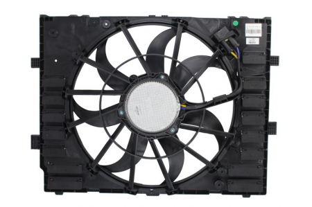 Ventilator - Ventilator radiator potrivit VW TOUAREG 3.0D/3.0H/3.6 2010-2018 - (cu carcasa)