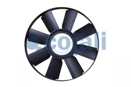 Ventilator - Ventilator radiator (diameter 600mm, numar lame 8) potrivit MERCEDES ATEGO, ATEGO 2, AXOR, AXOR 2, CITARO (O 530), CONECTO (O 345), UNIMOG, ZETROS OM900.913-OM926.947 01.98-