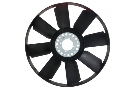Ventilator - Ventilator radiator (diameter 600mm, numar lame 8) potrivit MERCEDES ATEGO, ATEGO 2, OF, OH, UNIMOG OM900.912-OM926.996 01.98-