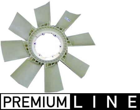 Ventilator radiator (diameter 720mm, numar lame 7) potrivit DAF XF 105, XF 95; MAN HOCL, SL II, SÜ D0836LFL61-XF355M 05.00- [2]