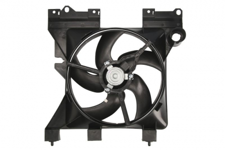Ventilator radiator Dreapta (cu carcasa) potrivit CITROEN BERLINGO, BERLINGO/MINIVAN, XSARA, XSARA PICASSO, XSARA/HATCHBACK, XSARA/KOMBI; PEUGEOT 307, PARTNER 1.1-Electric 06.96-12.15 [1]