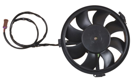 Ventilator radiator Dreapta potrivit AUDI A4 B5, A6 C4, A6 C5, A6 C6, A8 D2, A8 D3, CABRIOLET B3; FORD GALAXY I, GALAXY MK I; SEAT ALHAMBRA; VW PASSAT B5, PASSAT B5.5 1.6-4.2 03.94-03.11 [2]